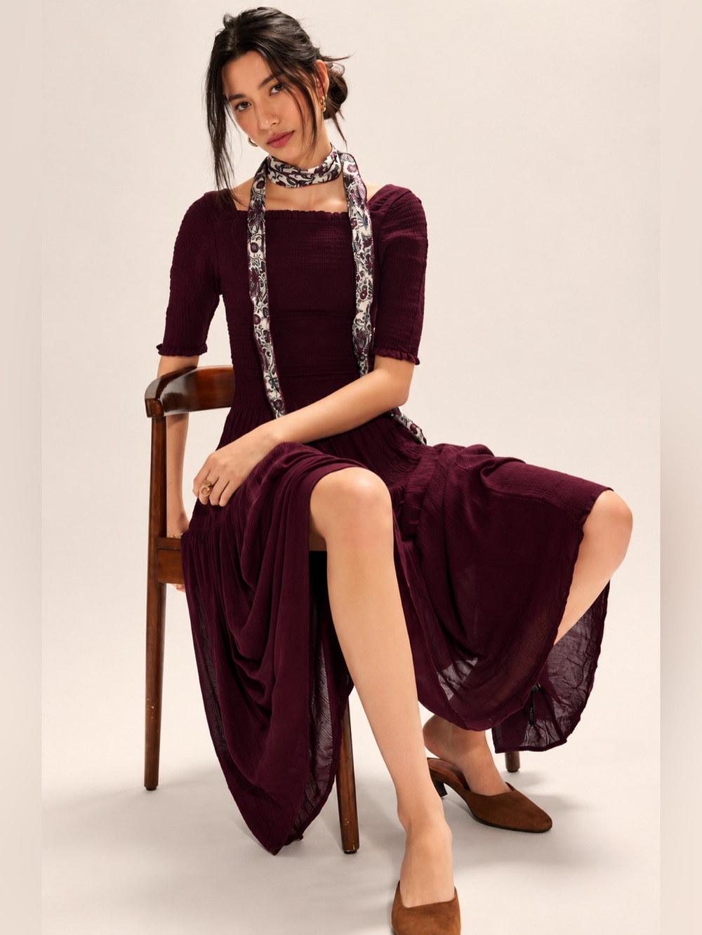 Free people Harlyn midi dress